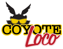 White Logo Coyote Loco Location