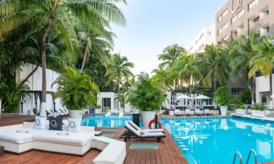 Vista de hotel Oh! Cancun The Urban Oasis & Beach Club