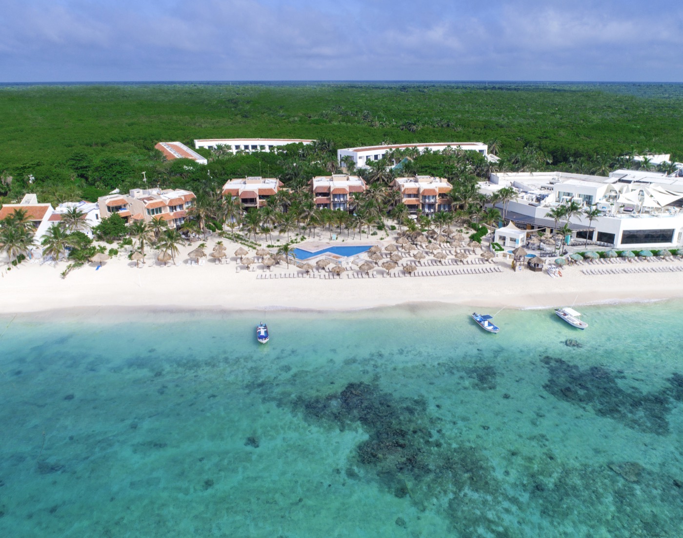 Panoramic Photo of Grand Oasis Tulum Riviera Hotel